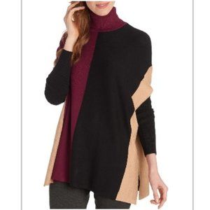 NWT JONES NEW YORK Turtleneck Poncho Sweater